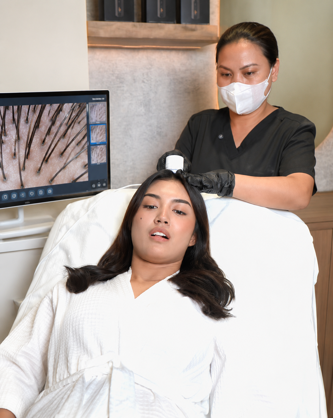 Scalp assessment: we map your pattern.